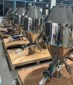 เครื่องบรรจุแบบกึ่งอัตโนมัติ ทำจากสแตนเลส เป็นมิตรกับสิ่งแวดล้อม ความแม่นยำสูง ใช้ลมอัด สำหรับบรรจุเครื่องดื่ม เคมีภัณฑ์ อาหาร ผง และน้ำมัน - Product Image 5