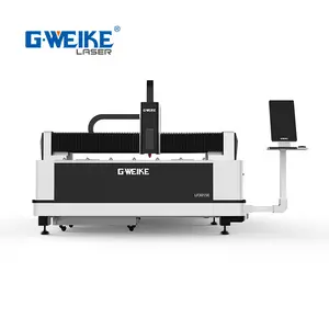 2022 yeni Gweike düşük maliyetli yüksek performanslı Metal Fiber lazer kesim makinesi LF3015E Pro CNC Router 1000w 1500w