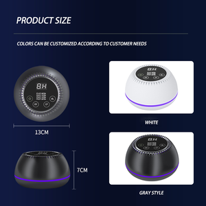 เครื่องกำเนิดโอโซนแบบพกพา เครื่องฟอกอากาศ ยูวี อัลตราไวโอเลต พร้อมระบบฟอกอากาศด้วยประจุลบอัจฉริยะ หน้าจอสัมผัส สำหรับ<span class=keywords><strong>บ้าน</strong></span>สัตว์เลี้ยง - Product Image 6