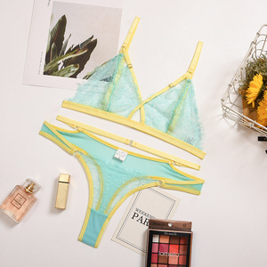 caliente de las mujeres maduras erótico sexy de encaje verde lencería sexy ropa interior transparente - Product Image 6