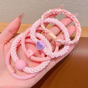 Nouveau design, 15 pièces par lot, élastiques à <span class=keywords><strong>cheveux</strong></span> en caoutchouc de haute qualité avec perles, vente en gros en vrac pour enfants et bébés, <span class=keywords><strong>accessoires</strong></span> pour <span class=keywords><strong>cheveux</strong></span> - Product Image 6