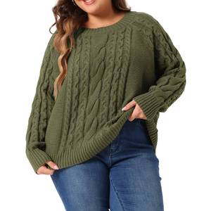 Pull-over sportif pour femmes grandes tailles, en polyester/coton écologique, respirant et aéré pour les activités de plein air - Product Image 2