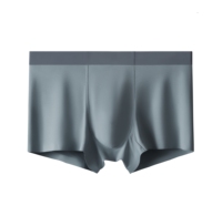 X haute qualité en fibre de bambou naturel Design exclusif sous-vêtements pour hommes Antibiosis Boxer slips usine chinoise logo personnalisé