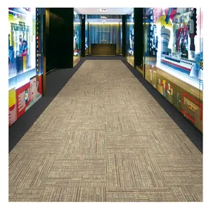 Carpet Tiles Commercial Square Nylon Pvc Hotel Corridor Carpet Tiles Carpet Floor Office
