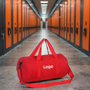 Minimaliste Rouge <span class=keywords><strong>Pas</strong></span> <span class=keywords><strong>Cher</strong></span> Cross Body Sling Voyage Sport Sac Portable Étanche Baril Épaule Sport Duffle Gym Sacs pour Femmes Hommes - Product Image 1