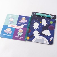 Carnets de coloriage magiques à l'eau personnalisés, très populaires, avec stylo à eau révélateur pour enfants