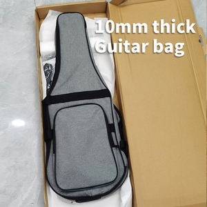 <span class=keywords><strong>Guitarra</strong></span> eléctrica con luz brillante, <span class=keywords><strong>guitarra</strong></span> eléctrica de alta calidad, fábrica OEM ODM, puente pequeño de doble traste - Product Image 3