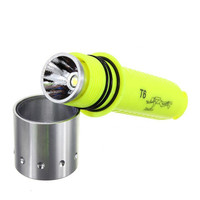 Lampe de plongée LED haute luminosité T6, torche sous-marine en plastique, étanche, 50m, nouvelle collection