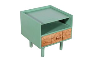 Mesita de Noche Moderna de Madera Sólida, Elegante Mesita de Noche para Dormitorio, Muebles de Madera de Primera Calidad para el Hogar, Dormitorio, Hotel y Estilo Contemporáneo - Product Image 3