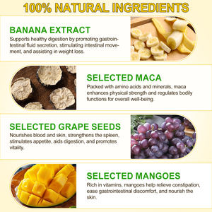 Hatmanlabs Gotas de Extracto Líquido de Plátano de Etiqueta Privada 60ml Suplemento Dietético Gotas de Plátano Orgánico Natural para Bajar de Peso - Product Image 4