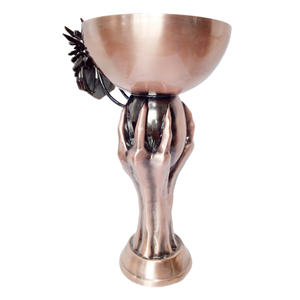 Trofeo Sportivo Personalizzato Campione in Metallo Artigianale Bronzo Drago Artiglio Ciotola per Palle Sportive, Souvenir Aziendali, Trofei, Medaglie e Targhe - Product Image 2