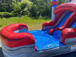 Château gonflable combiné avec toboggan, en promotion, pour location commerciale lors d'événements - Product Image 5