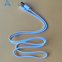 Cable de carga y transferencia de datos USB-A a USB-C de PVC de 100 cm y 6A, venta al por mayor directa de fábrica, ideal para dispositivos de carga USB.