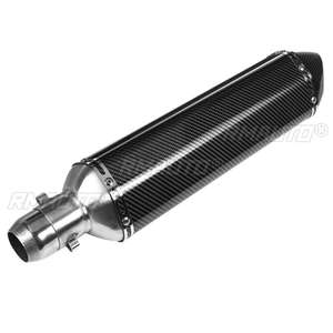 Tubo de Escape Universal para Motocicleta de 470 mm, Punta de Escape Deslizable de 51 mm, Estilo Carbono, para Honda/Yamaha/Suzuki - Product Image 3