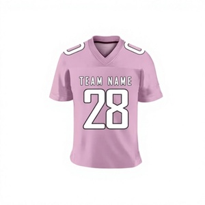 Ropa Deportiva Dorada Nueva de Alta Calidad 2025 2026, Camisetas de Fútbol Americano Bordadas con los Nuevos Equipos Rivalizantes, Venta al por Mayor, Personalización de Camisetas - Product Image 1