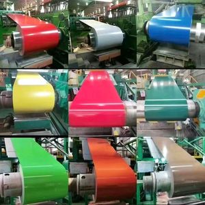 Rollo de Acero Galvanizado Prepintado de Grado Profesional PPGI con Recubrimiento de Color DX51D SGCC S350GD de Alta Calidad para Corte y Soldadura - Product Image 5