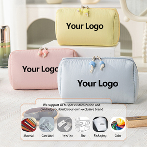 Borsa da Viaggio per Trucco Portatile, <span class=keywords><strong>Impermeabile</strong></span> e Resistente con Loghi Personalizzabili, Realizzata in Nylon Morbido ed Ecologico - Product Image 1