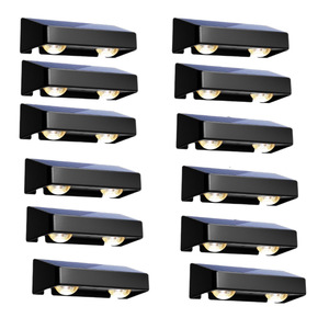 Lampe murale solaire LED extérieure Hua Enxing, coque en plastique étanche WL15 T pour cour et couloir - Product Image 4