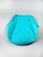 Housse de siège en cuir motif losanges bleu Tiffany, ensemble complet, pour Mercedes-Benz Classe G W463 W464 W465, kits intérieurs, style populaire pour G Wagon