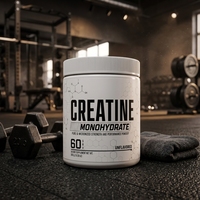 Créatine monohydrate en poudre OEM, compléments nutritionnels sportifs, créatine micronisée pour adultes et adolescents, 300 g, dose de 5 g