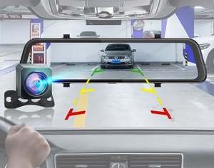 Well Designed 12 Inch Touch Screen 2k Front Rear View Hd 1440p+1080p Car <strong>Reverse</strong> Recording <strong>Camera</strong> Rearview <strong>Mirror</strong> Streaming - Product Image 4