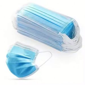 Masques chirurgicaux médicaux jetables à 3 couches personnalisés pour hôpitaux, avec logo sur mesure, vente en gros - Product Image 1