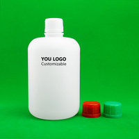 Bouteilles applicatrices en plastique à presser JB-049 PE 5ml/10ml/15ml avec bouchon compte-gouttes à pointe de précision, distributeur de liquide rechargeable, sérigraphié