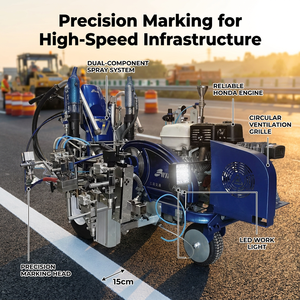 <span class=keywords><strong>Machine</strong></span> de marquage routier à pulvérisation bicomposante, <span class=keywords><strong>machine</strong></span> de marquage routier à mélange interne bicomposant par pulvérisation - Product Image 1