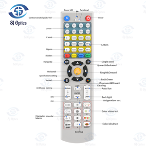 Tester per l'acuità visiva SJ Optics K-215 con telecomando, schermo LED da 21,5 pollici per test <span class=keywords><strong>di</strong></span> ottica e vista - Product Image 2