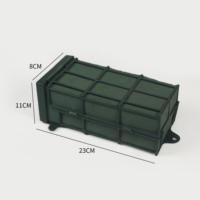 YiLiang EASEL CONTAINER Cage en mousse florale décorative pour arrangements floraux, modèle 8810-24 en plastique