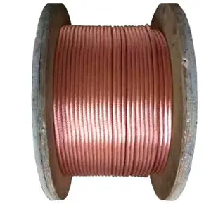 Conductor Earthing Wire CCS Copper Clad Steel wire for CATV cable copper clad steel ground rod