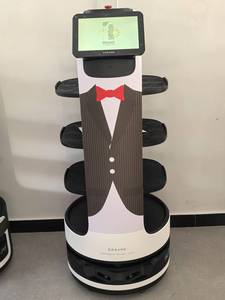 Mi City Factory Supply AI <span class=keywords><strong>Robot</strong></span> <span class=keywords><strong>Camarero</strong></span> Servicio automatizado que ahorra trabajo para <span class=keywords><strong>Robot</strong></span> de entrega de alimentos o bebidas - Product Image 5