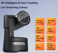 Pequeño USB3.0 4K PTZ Video Live Streaming Cámara Ptz Broadcast Camera Studio Broadcasting Equipment