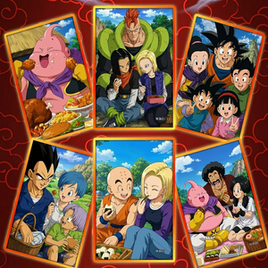 Anime Dragon Ball - Impression couleur encadrée sur papier - Boîte mystère - Figurine Son Goku - Affiche de collection - Jeu de table - Vente en gros - Product Image 5