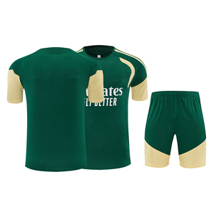 Uniformes de Fútbol de Verano 26/27 Madrid Conjunto de Uniforme de Entrenamiento de Manga Corta Camiseta de Fútbol Europeo Transpirable de Poliéster - Product Image 1