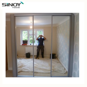 Vinyl Backed <b>Silver</b> <b>Mirror</b> Glass, Safety <b>Mirror</b> for Wardrobe Sliding <b>Mirror</b> Doors - Product Image 2