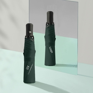 Parapluie pliant promotionnel en gros, haute qualité, OEM, publicitaire, personnalisé, ouverture automatique, cadeaux d'affaires, impression de logo, imperméable, anti-UV - Product Image 5