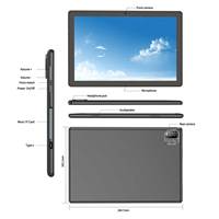 Tablette PC 10 pouces en promotion, 6 Go de RAM, Quad Core, tablette Android 14 pas chère, tablette PC Quad Core originale