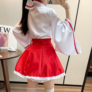 Anime Fox <span class=keywords><strong>Spirit</strong></span> <span class=keywords><strong>X</strong></span> Servant SS: Reencarnación de la Mariposa Rin del Casa del Fantasma Blanco en Cosplay de Kimono - Product Image 4