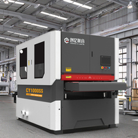 CY1000MM Machine de polissage d'ébavurage de tôle automatique robuste outil de chanfreinage de meuleuse d'acier inoxydable
