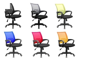 Silla de <span class=keywords><strong>Oficina</strong></span> Ergonómica de Malla Transpirable con Respaldo Alto Reclinable y Altura Ajustable, Precio de Fábrica - Product Image 6