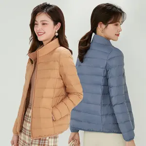 Produk musim dingin baru 2024 musim dingin wanita ukuran besar mantel ringan luar ruangan musim dingin jaket puffer wanita