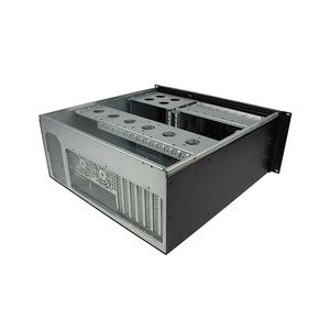 <span class=keywords><strong>4u</strong></span> servidor negro chasis de montaje en rack de caso de la industria corto caso <span class=keywords><strong>4u</strong></span> - Product Image 3