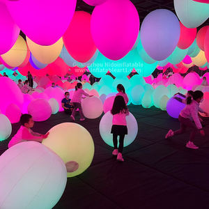 Balon telur bercahaya induktif, lampu LED interaktif balon iklan untuk festival pernikahan instalasi dekoratif - Product Image 1