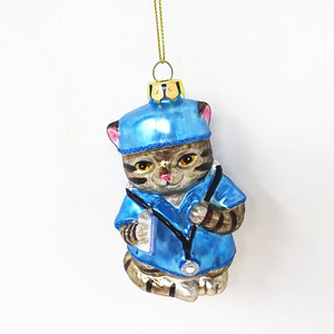 Vente en gros de nouveaux jouets 2025 mignon pendentif chat <span class=keywords><strong>docteur</strong></span> en verre - Product Image 3