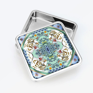 Hộp Thiếc Hương Thơm Chạm Khắc Laser Cổ Hộp Sáp Nước Hoa - Product Image 2