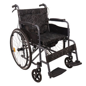 Sedia a Rotelle Pieghevole in Lega di Alluminio di Alta Qualità, Certificata CE, Leggera e <span class=keywords><strong>Portatile</strong></span> per Adulti - Product Image 1