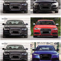 Kit de carrosserie en PP pour Audi A6 12-15, version améliorée, accessoires de tuning automobile, kit d'encastrement avant