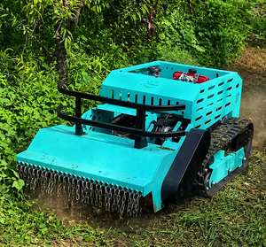 SDL 195-100B Diesel <b>Remote</b> <b>Control</b> Crawler Lawn <b>Mower</b> Robot 100cm Cutting Width for Orchard Farm Slope - Product Image 4