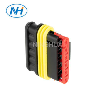 Steck verbinder der Serie AMP 1.5 für Stecker und Buchse 1/2/3/4/5/6 Stifte Kabelbaum stecker Wasserdichter elektrischer Steck verbinder für Kraftfahrzeuge - Product Image 6
